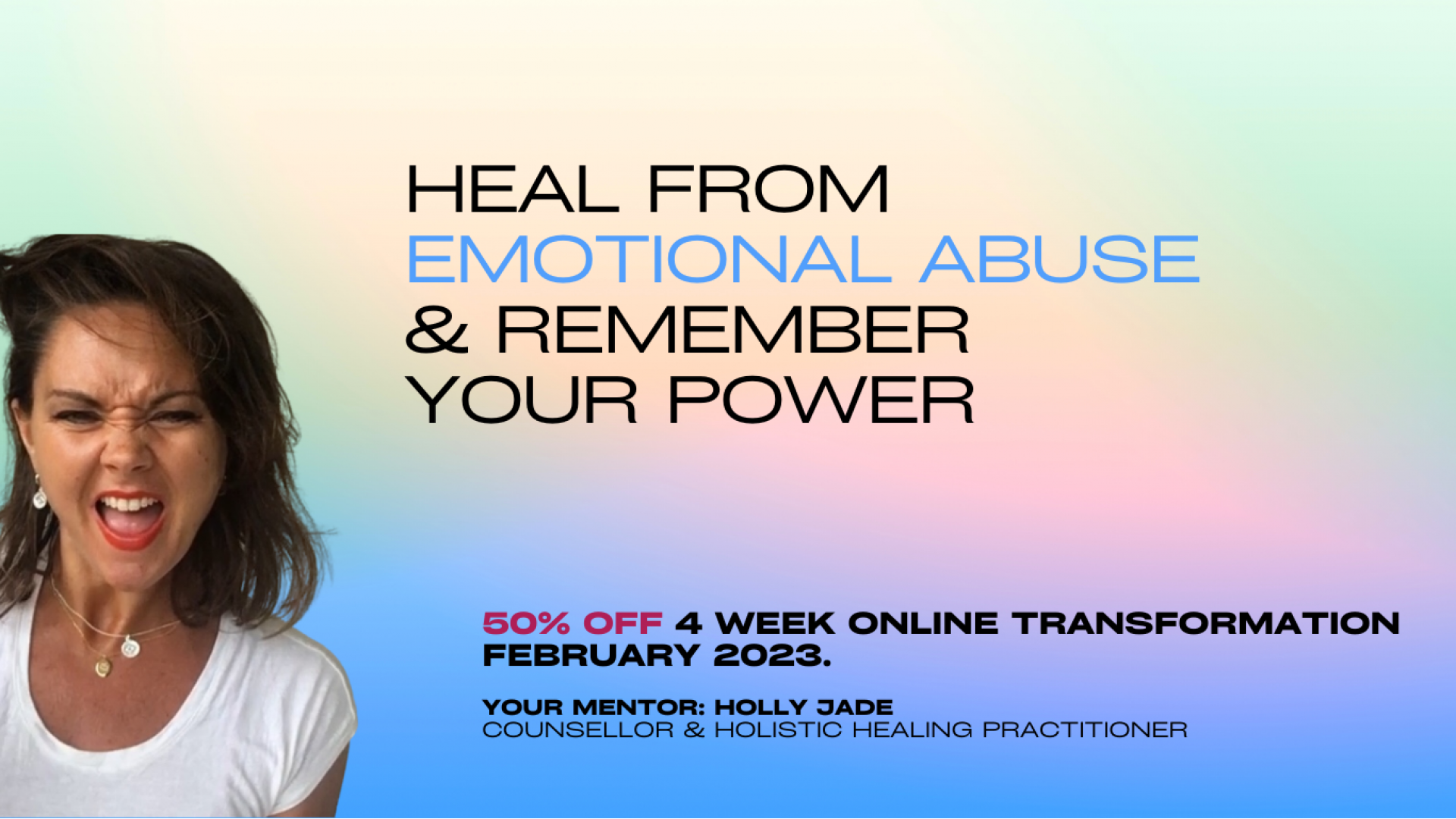 Heal from emotional abuse and remember your power